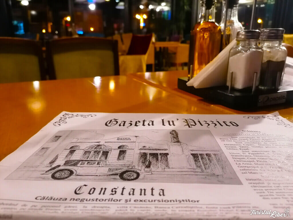 meniu restaurant pizzico