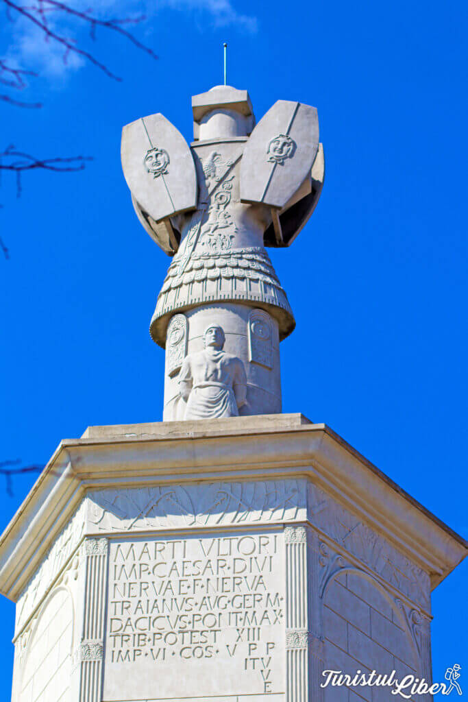 inscriptie dedicativa tropaeum traiani