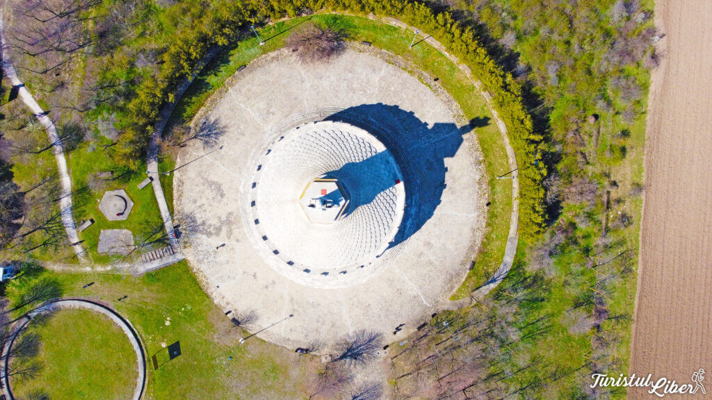 vedere de sus troapeum traiani