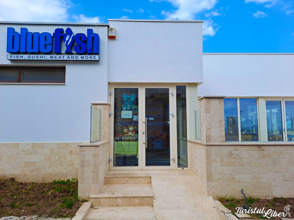 restaurant blue fish saturn
