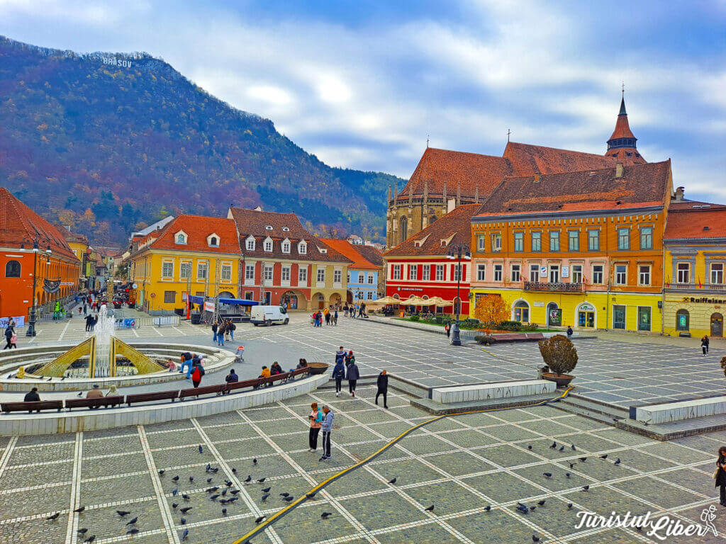 piata sfatului brasov - vedere