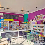 interior the donut library constanta