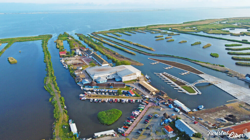 Inaugurarea noului port din Jurilovca – spectacol cu peste 200 de drone