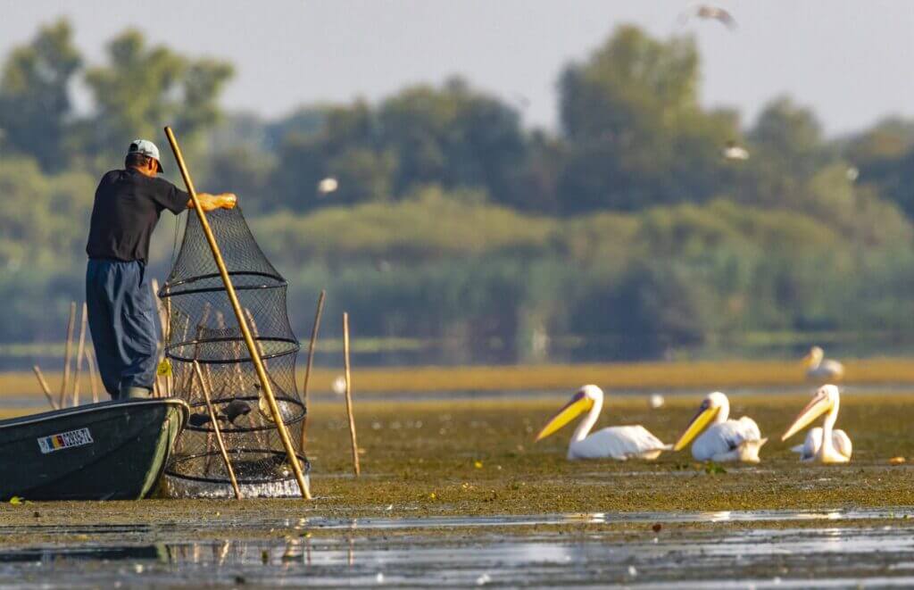 pescari delta dunarii