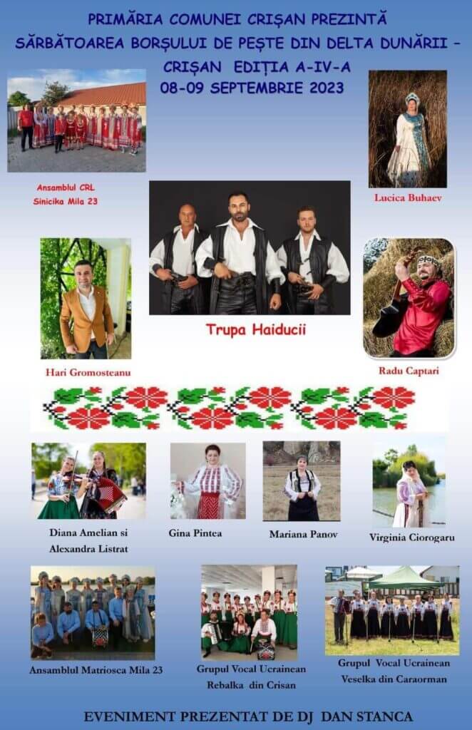 festivalul borsului de peste crisan 2023