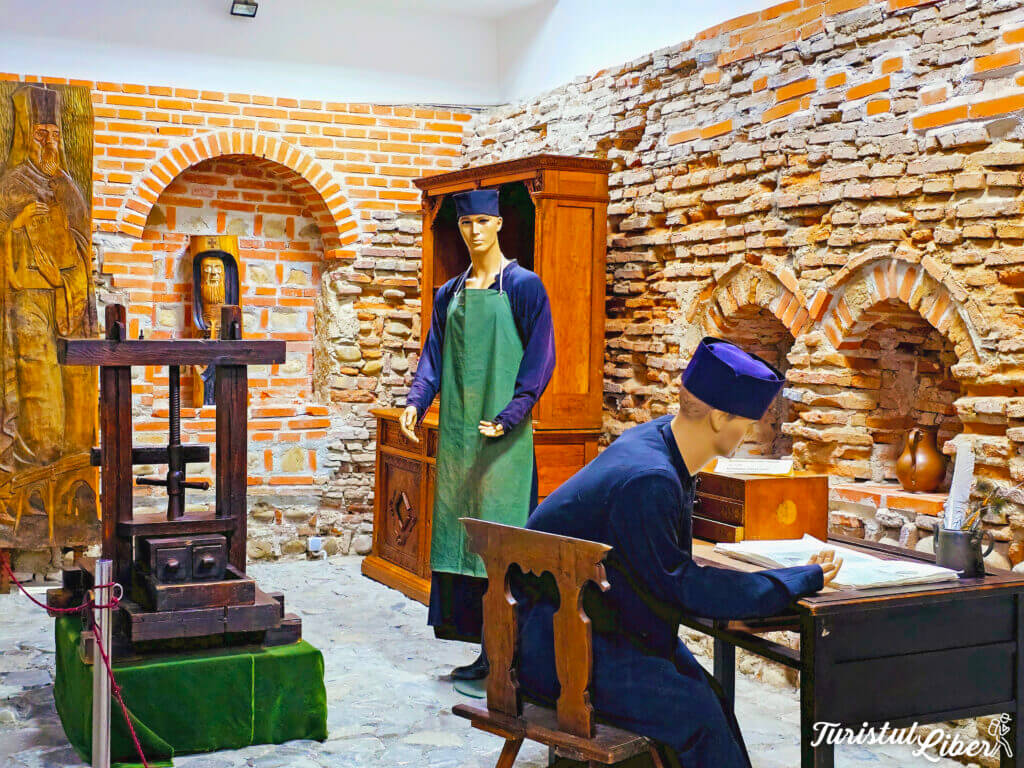 interior muzeul tiparului targoviste
