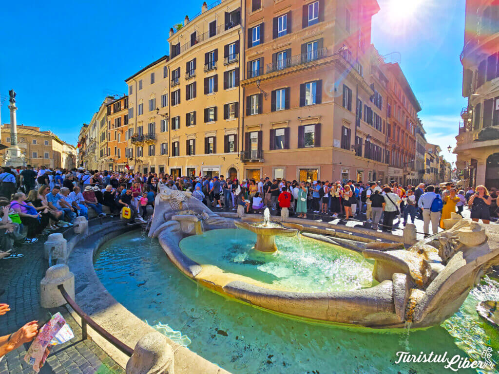 piazza de spagna din roma