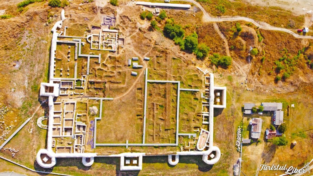 cetatea capidava ziduri