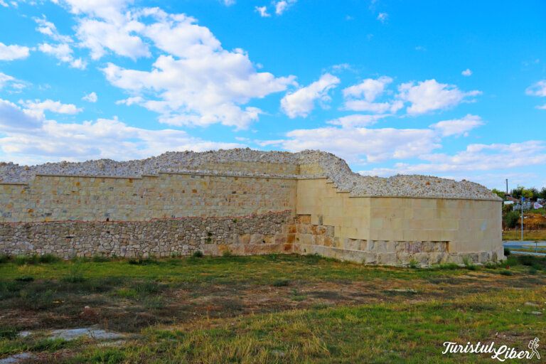 zidul de incinta cetatea capidava