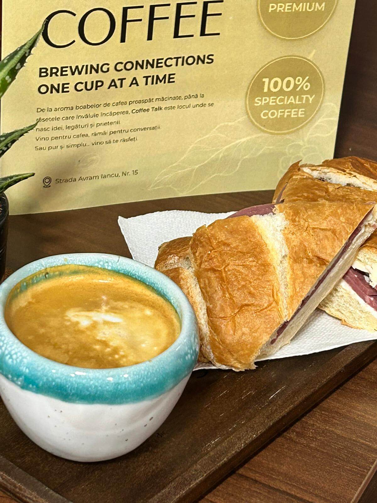 Cafea de specialitate servită cu drag