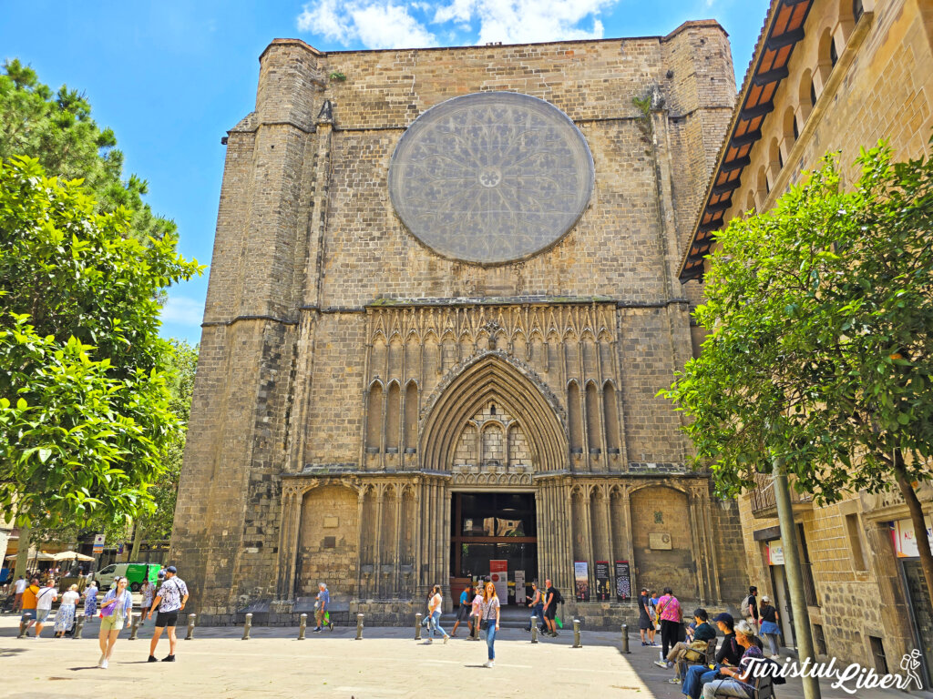 Basilica de Santa Maria del Pi barcelona