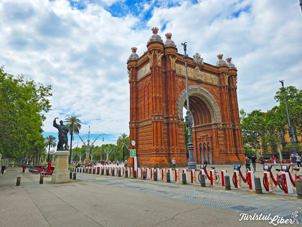 arcul de triumf barcelona