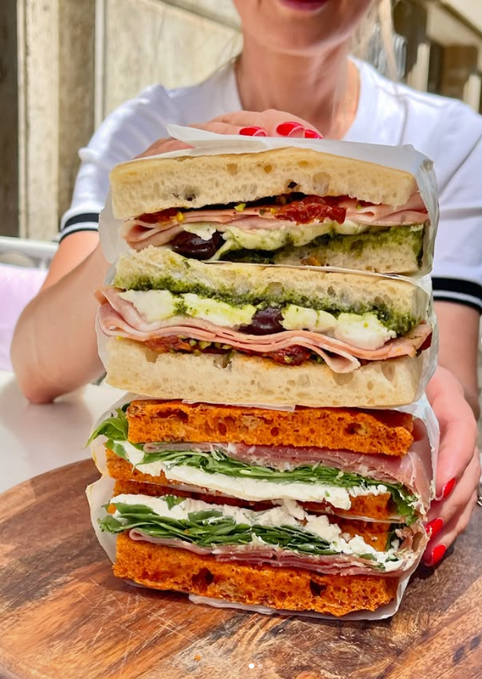 Panini cu focaccia
