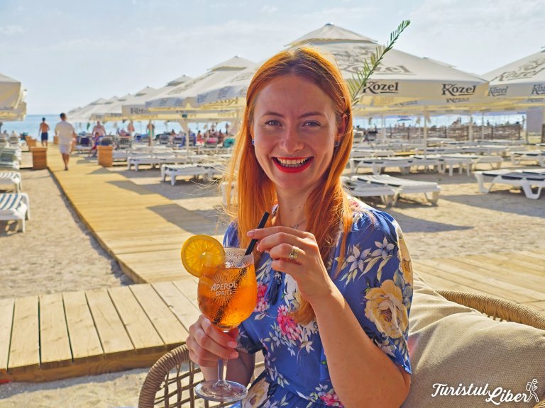 cocktail white beach sulina mamaia