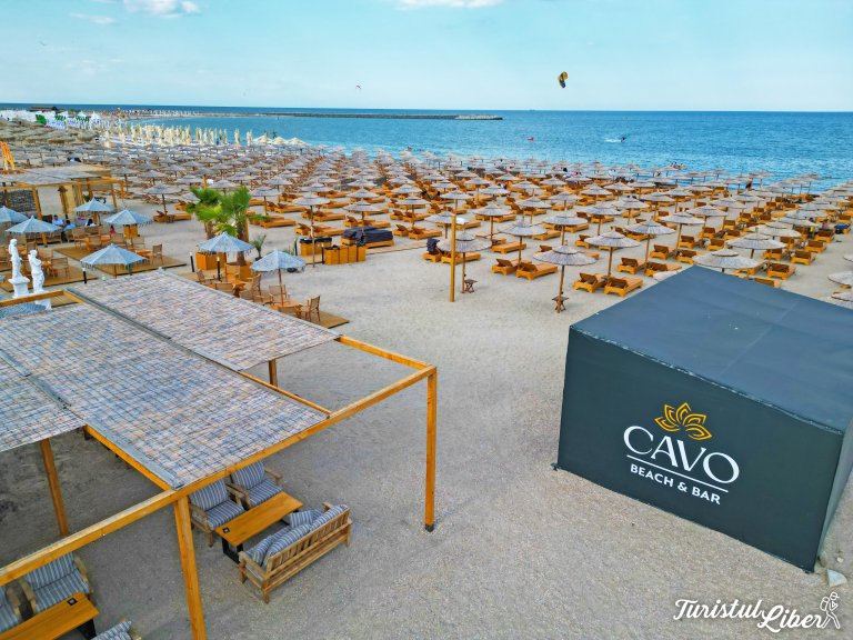 panorama cavo beach