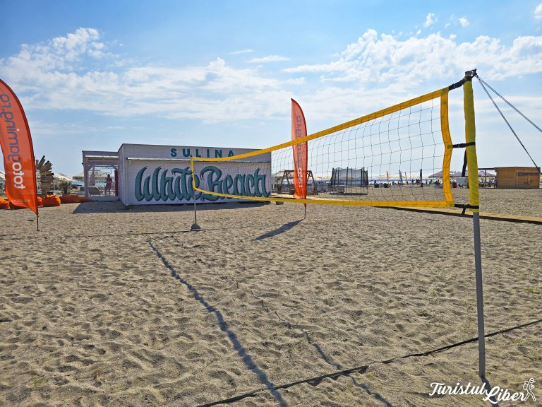 teren volei white beach mamaia